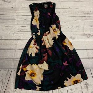 Floral dress with pockets